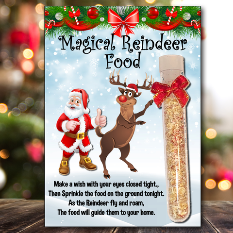Magic Reindeer food Christmas eve box filler