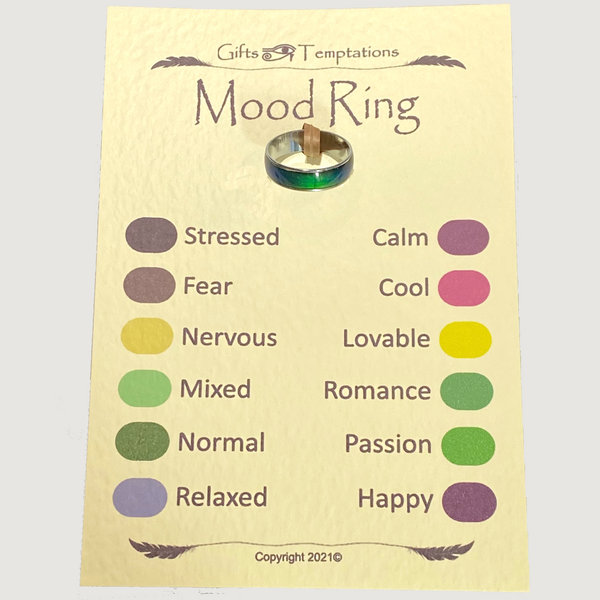 Colour Changing Mood Ring