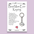 Mothers Day - Best Mum Ever Keyring