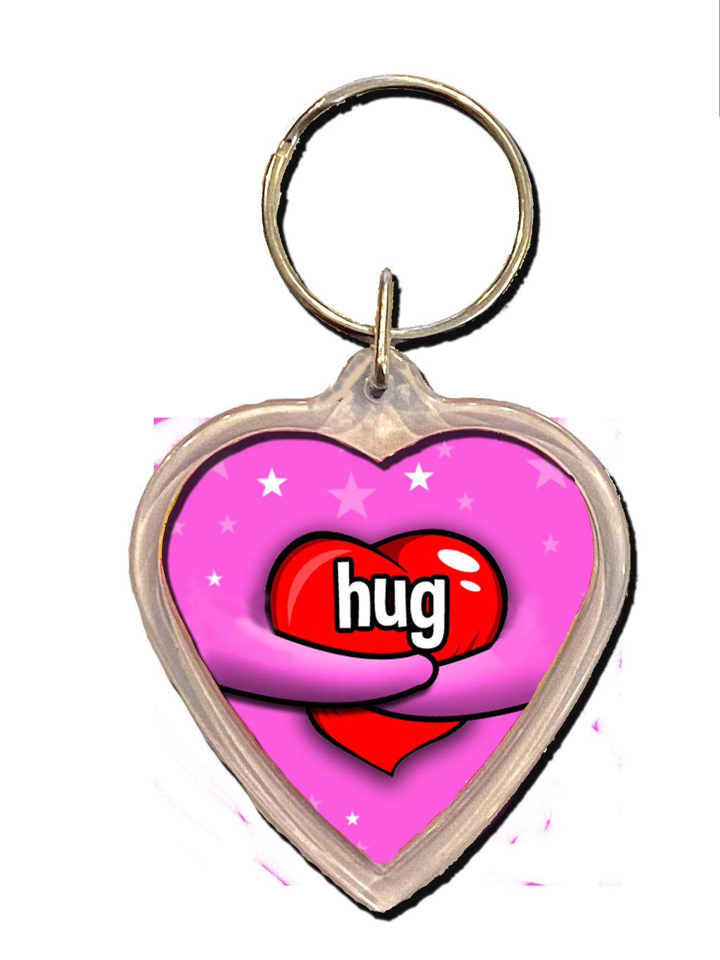 Pink Pocket Hug, Letterbox gift, Thinking of You Gift