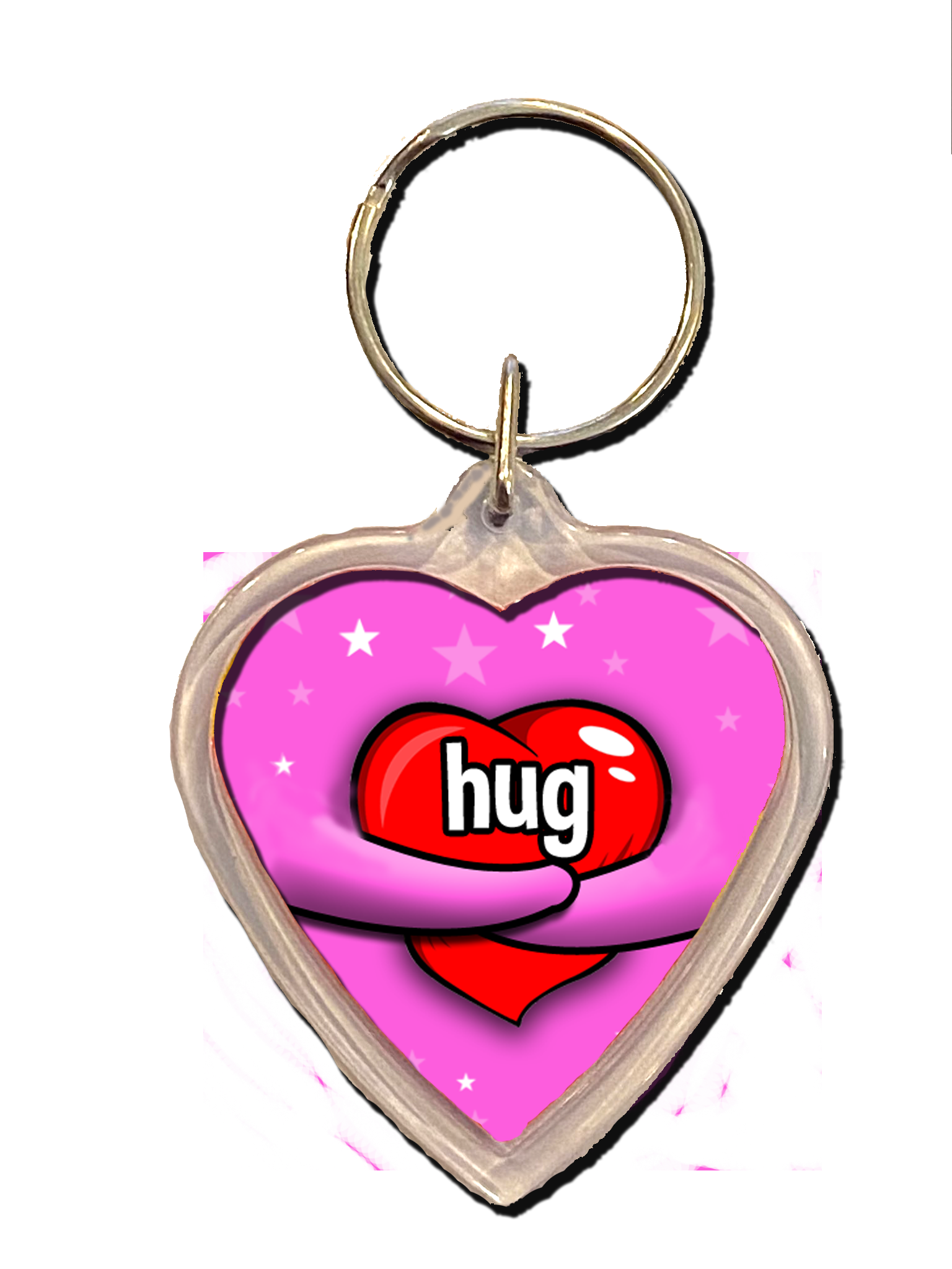Pink Pocket Hug, Letterbox gift, Thinking of You Gift