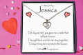 Perfect Gift for Her, Minimalist Name Necklace Boxed Necklace