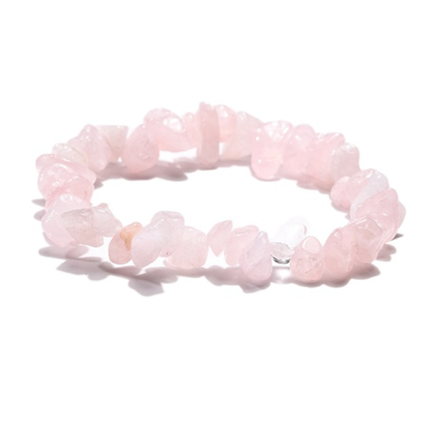 Crystal Gemstone Bracelet Natural Stones Stretch Reiki Gifts