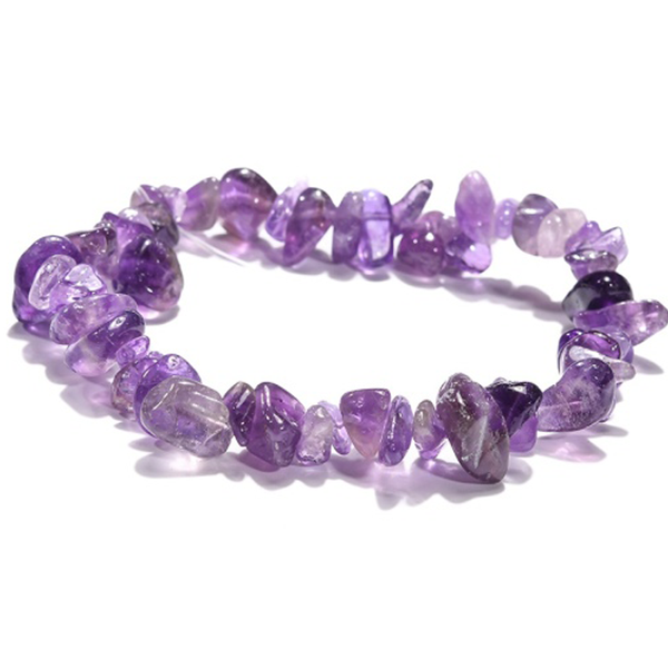 Crystal Gemstone Bracelet Natural Stones Stretch Reiki Gifts