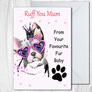 Mothers Day Card - Favourite Fur Baby