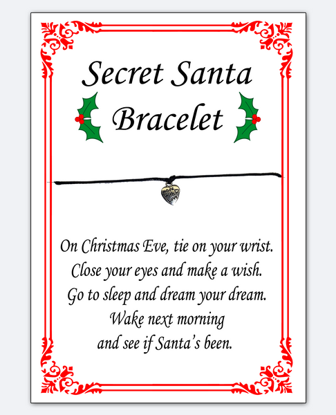 Secret Santa Wish Bracelet