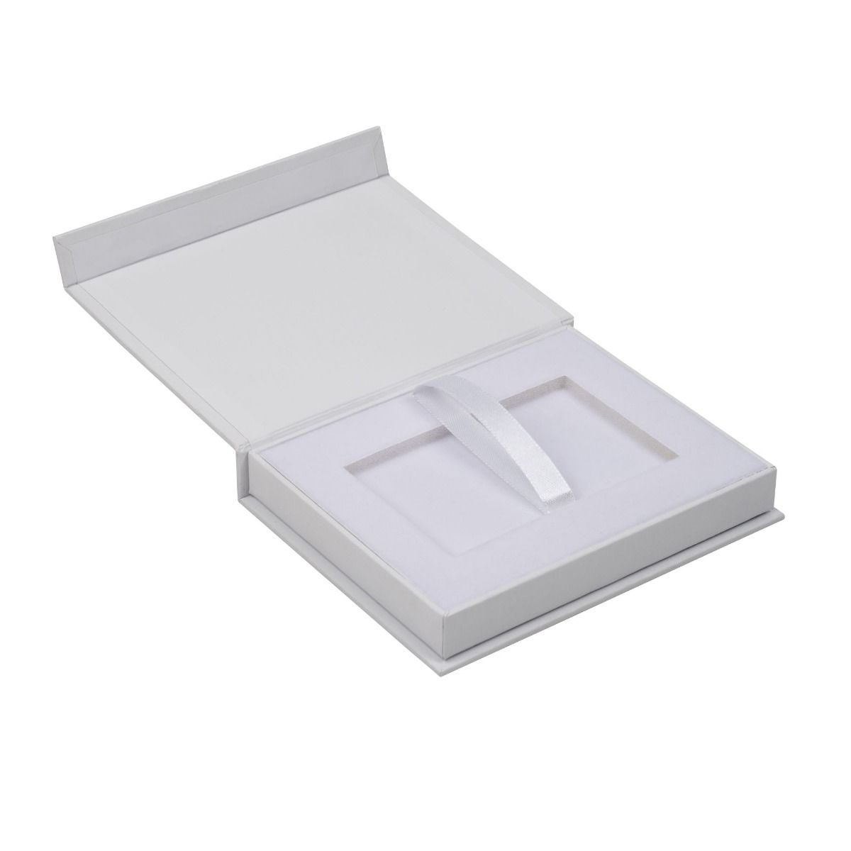 White Magnetic Gift Card Box